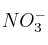 NO_3^-
