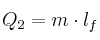 Q_2 = m\cdot l_f