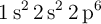 «\ce{1s^2 2s^2 2p^6}»