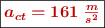 \fbox{\color[RGB]{192,0,0}{\bm{a_{ct} = 161\ \frac{m}{s^2}}}}