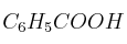 C_6H_5COOH