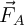 \vec{F}_A