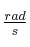 \textstyle{rad\over s}