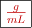 \fbox{\color[RGB]{192,0,0}{\bf \textstyle{g\over mL}}}