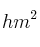 hm^2