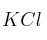 KCl