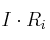 I\cdot R_i