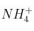 NH_4^+
