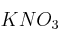 KNO_3
