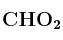 \bf CHO_2