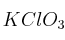 KClO_3