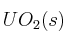 UO_2(s)