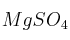 MgSO_4