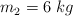 m_2 = 6\ kg