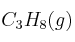 C_3H_8(g)