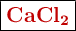 \fbox{\color[RGB]{192,0,0}{\textbf{\ce{CaCl_2}}}}