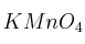 KMnO_4