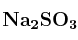 \bf Na_2SO_3