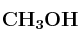 \bf CH_3OH