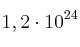 1,2\cdot 10^{24}