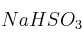 NaHSO_3