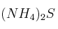 (NH_4)_2S