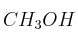 CH_3OH