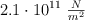2.1\cdot 10^{11}\ \textstyle{N\over m^2}