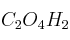 C_2O_4H_2