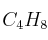 C_4H_8