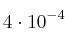 4\cdot 10^{-4}
